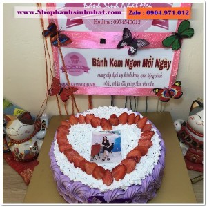 Bánh Sinh Nhật In Hình Ảnh - H536